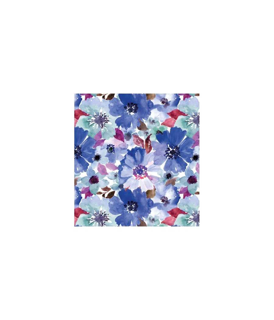 Floreale macro blu