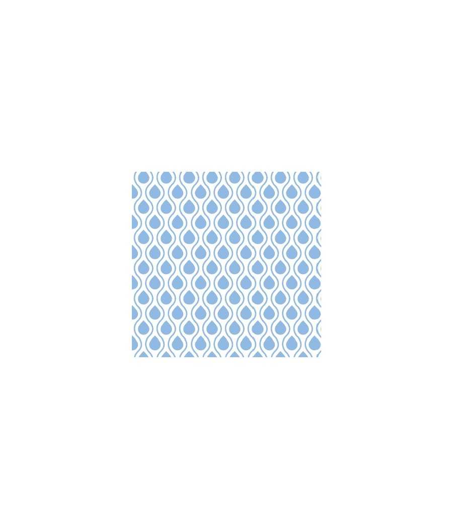 Disegno goccia azzurra