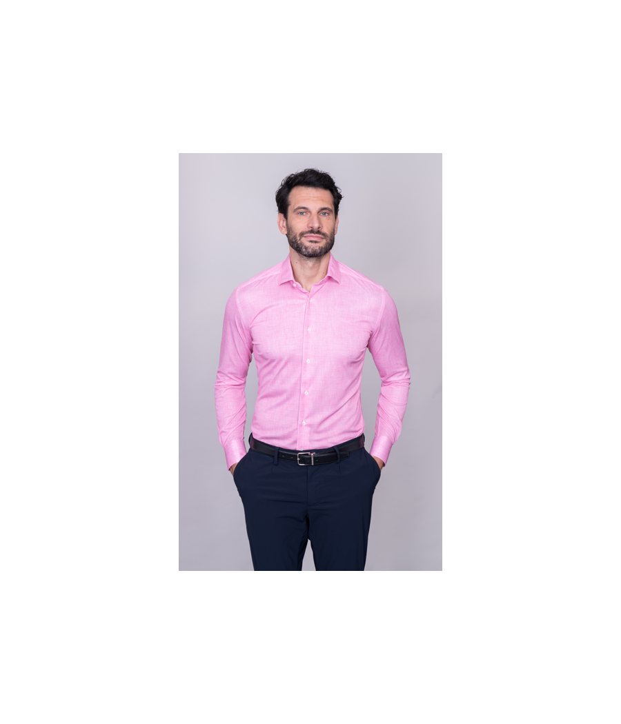 Pink linen effect