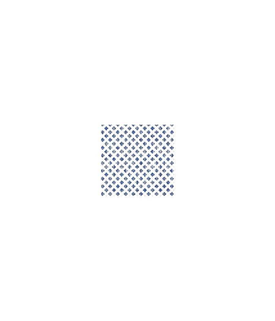 Blue watercolor diamond shirt