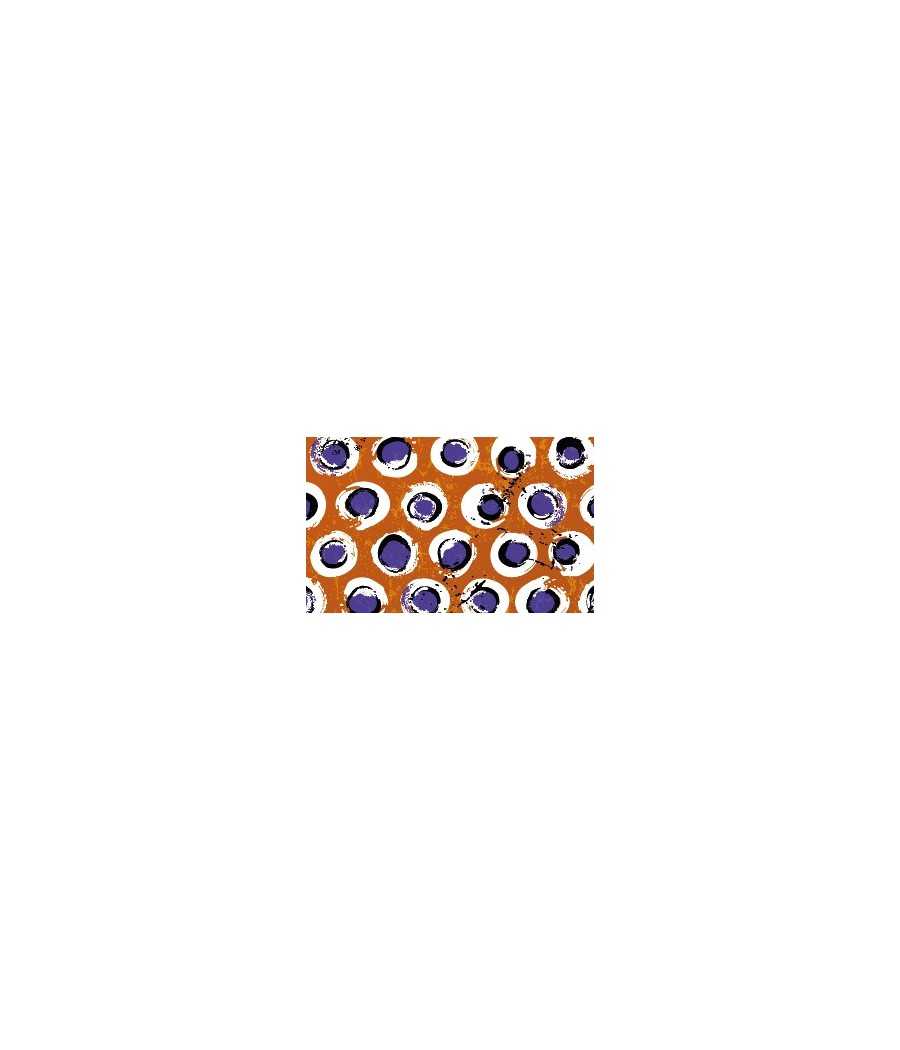 Orange and blue circles fantasy