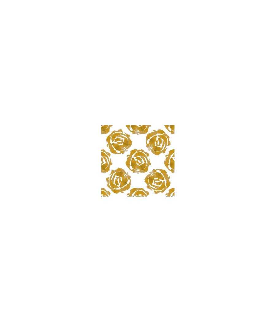Yellow stylized flower