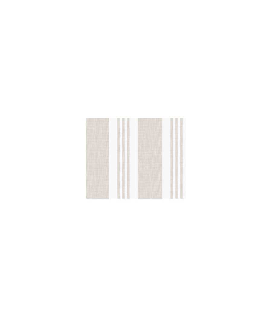 Camicia riga fantasia beige
