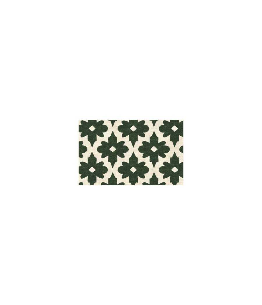 Camicia stampa giglio verde