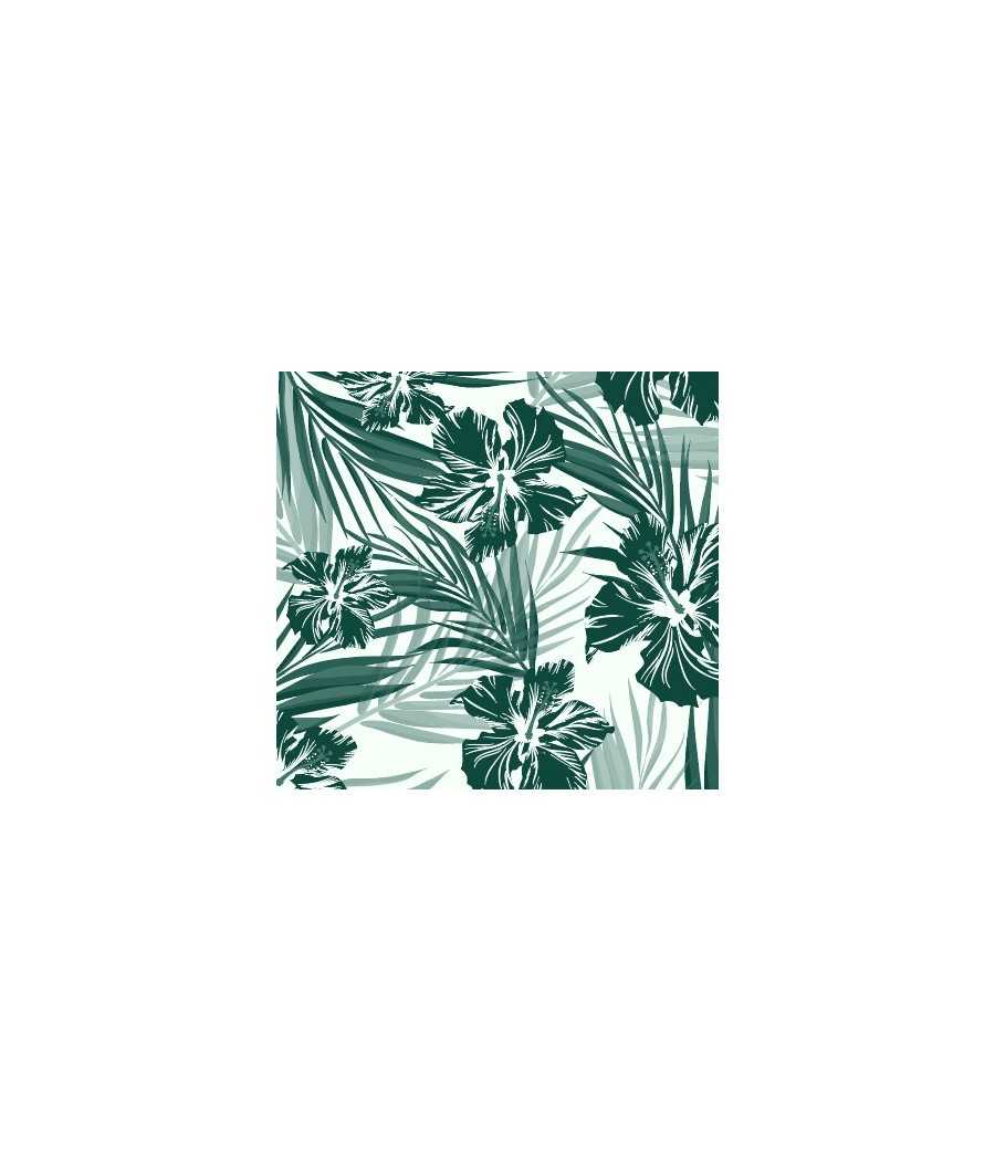 Camicia hawaiana verde