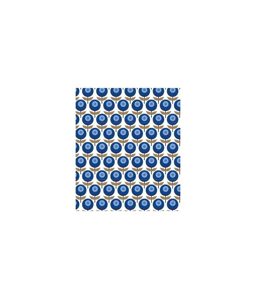 Fiore stilizzato blu